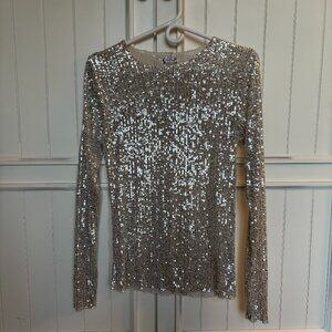Free People sparkle top